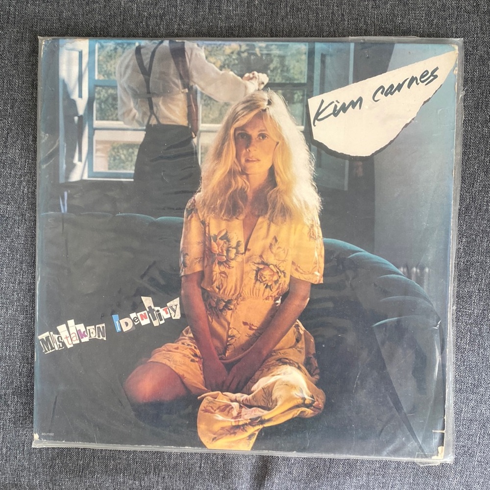 Kim Carnes Mistaken Identity Vintage Vinyl